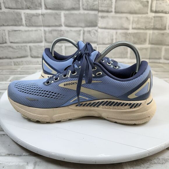 Brooks Adrenaline GTS 23 Women’s Size 9 Vista Blue Linen Running Walking Sneaker - Picture 6 of 11